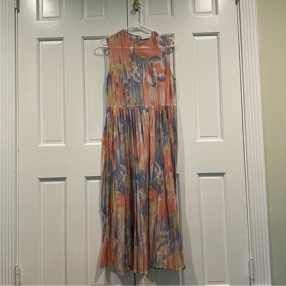 Zimmermann maxi dress sleeveless size 1